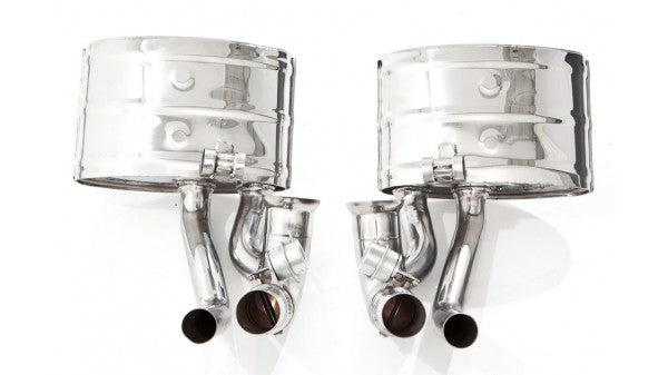 TUBI 997 & 991 GT3 LATERAL EXHAUSTS KIT w VALVE