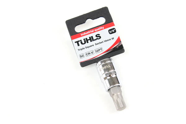 Triple Square 12 Point Socket (10mm W/ 3/8" Drive) | TUHLS-0014 - 0