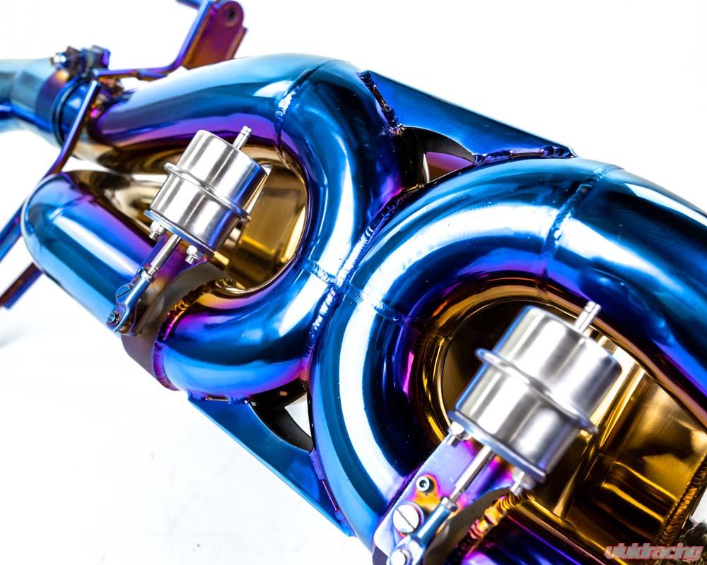 VR Performance Audi R8 2020+ Blue Titanium Exhaust System - 0