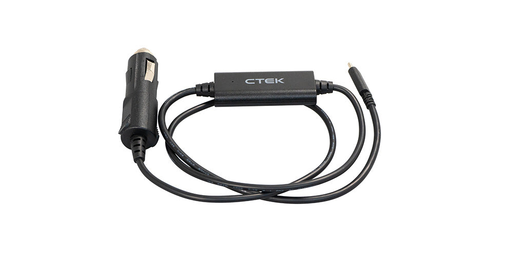 CTEK CS FREE USB-C Charging Cable w/12V Accessory Plug