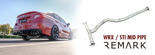 Subaru VA Axleback Mid Pipe Kit (no center resonator)