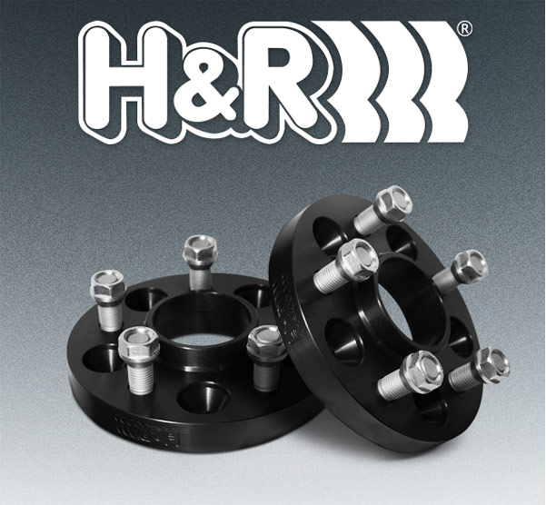 H&R 17-21 Porsche Cayman S 7mm Front/15mm Rear Wheel Spacer & Bolt Kit