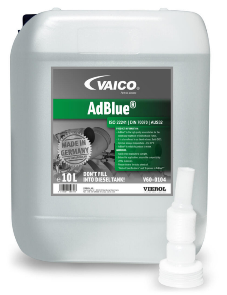 Vaico Ad Blue (DEF) Diesel Emissions Fluid - 2.6 Gallon Bottle