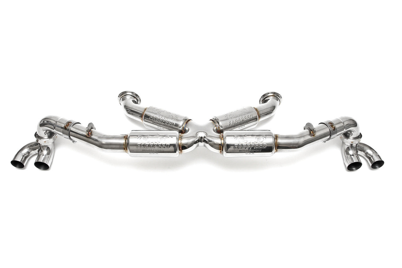 Fabspeed Audi R8 V10 Supersport X-Pipe Exhaust System (2009-2015)