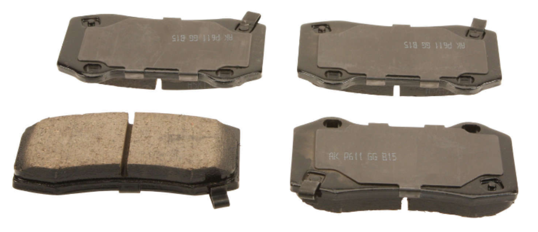 AKEBONO PERFORMANCE Ultra-Premium Ceramic Brake Pads Rear 2010-2016 Hyundai Genesis Coupe