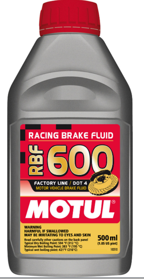 DOT 4 RBF 600 Brake Fluid (500ml) - Motul 100949