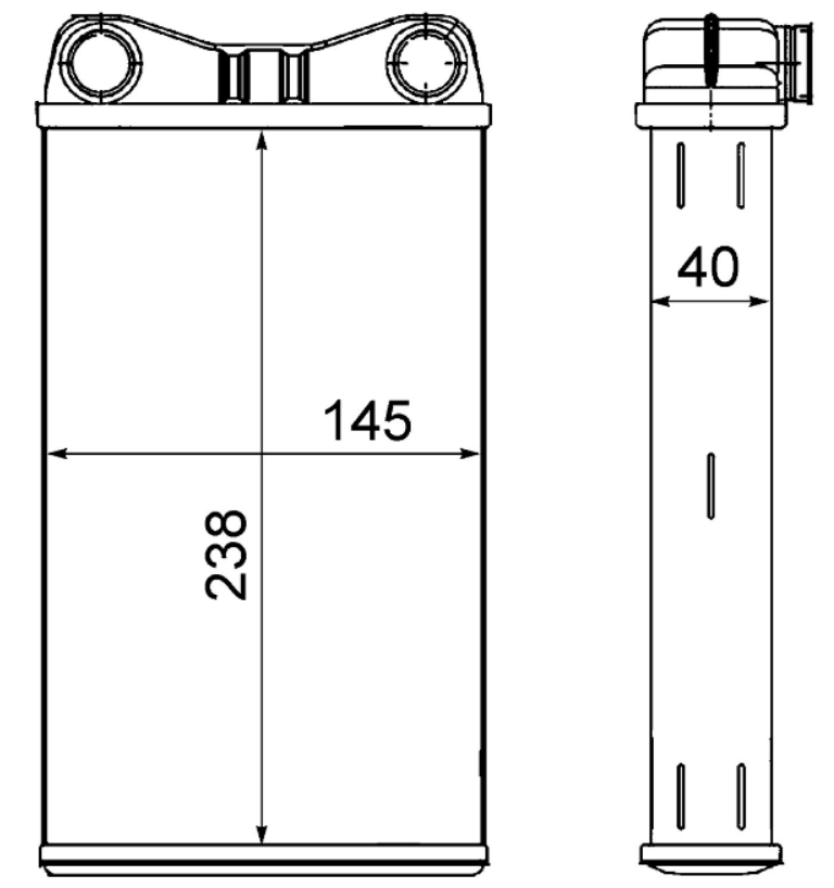 Heater Core - Audi / B6 / B7 / A4 / S4 / RS4