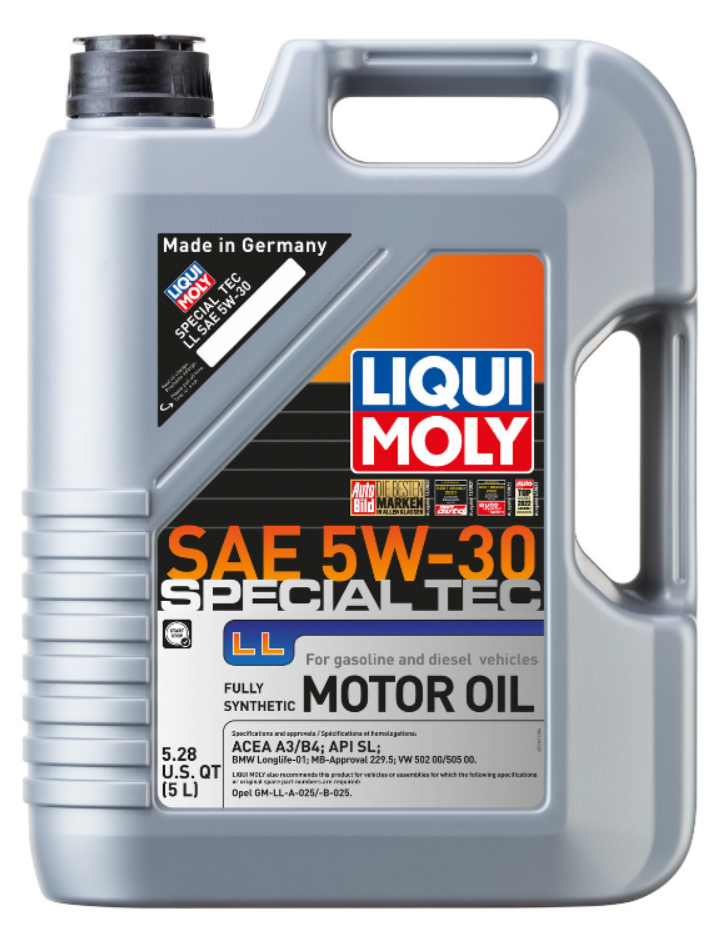 5W30 Special Tec LL Engine Oil (5 Liter) - Liqui Moly LM2249