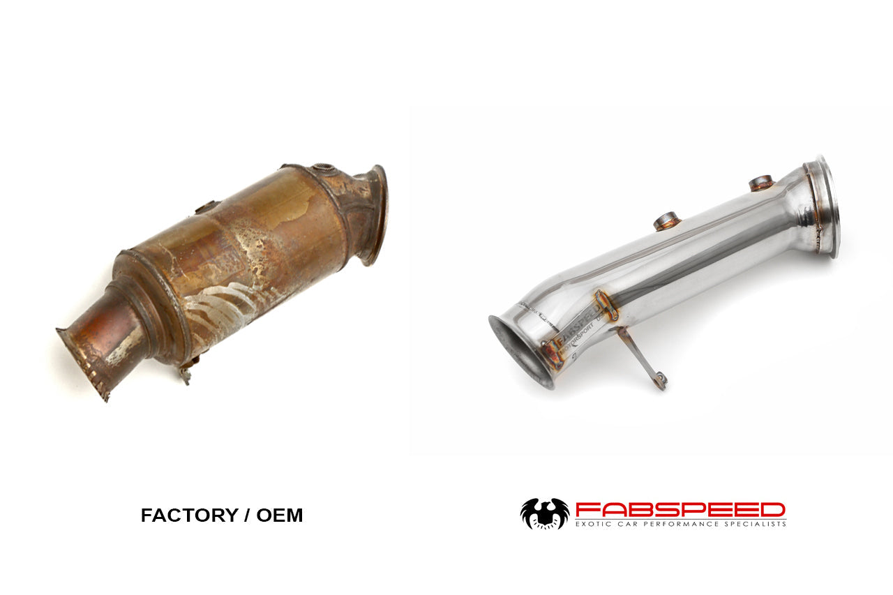 Fabspeed BMW 335i & 435i (F30/F32) Cat Bypass Downpipe - 0