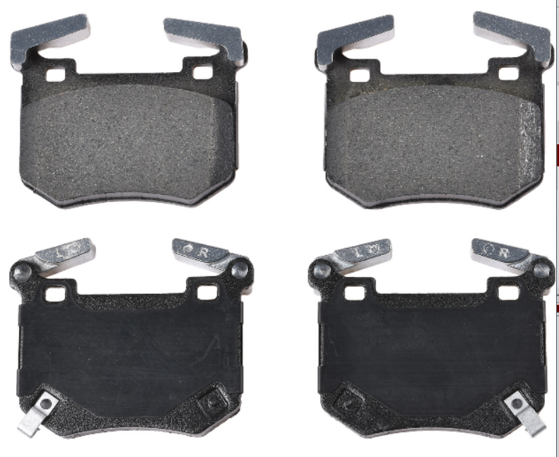 OEF3 OE Formulated Ceramic Rear Brake Pads 2018-2022 Genesis G70 / Kia Stinger 3.3L