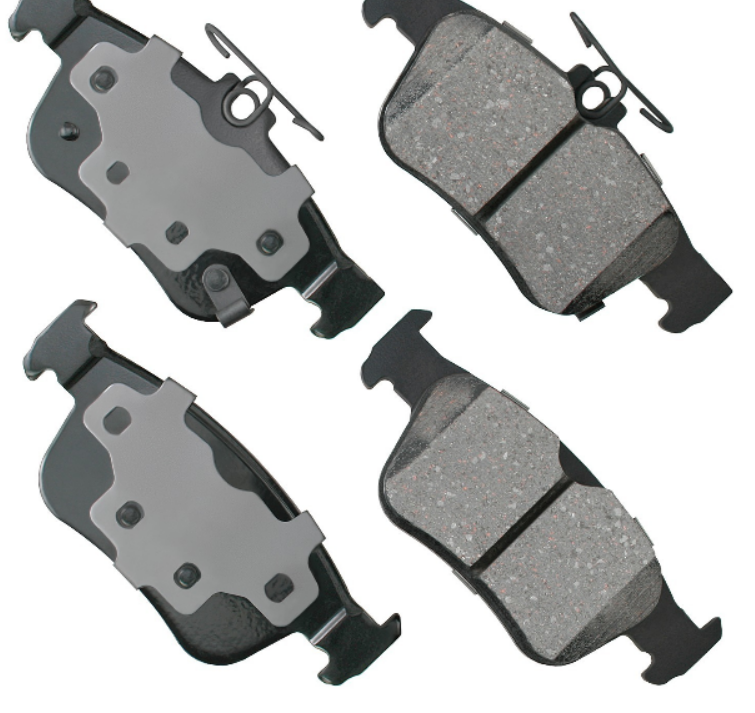 AKEBONO Pro-ACT Ultra-Premium Ceramic Rear Brake Pads 2016-2021 Honda Civic