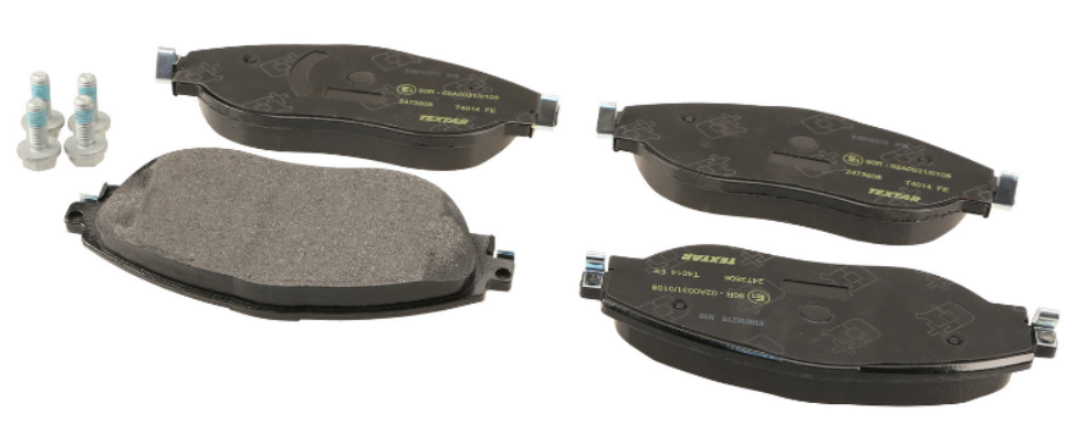 Audi Disc Brake Pad Set - Textar 3Q0698151K