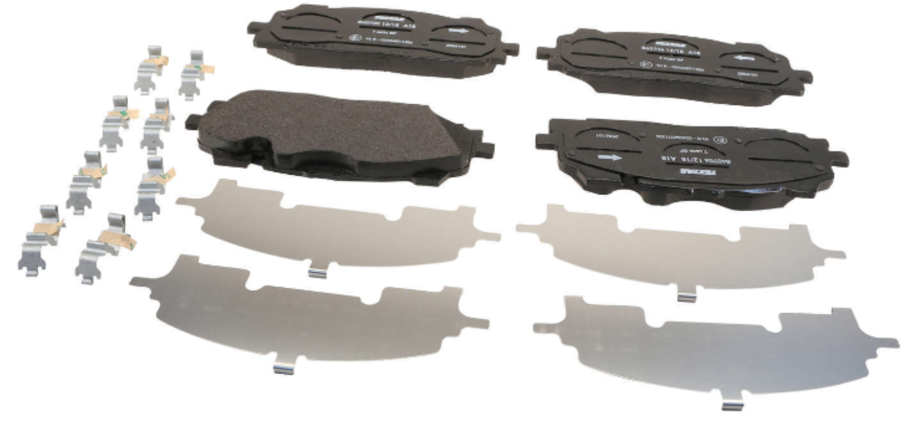 Audi Brake Pad Set - Textar 4M0698151BD