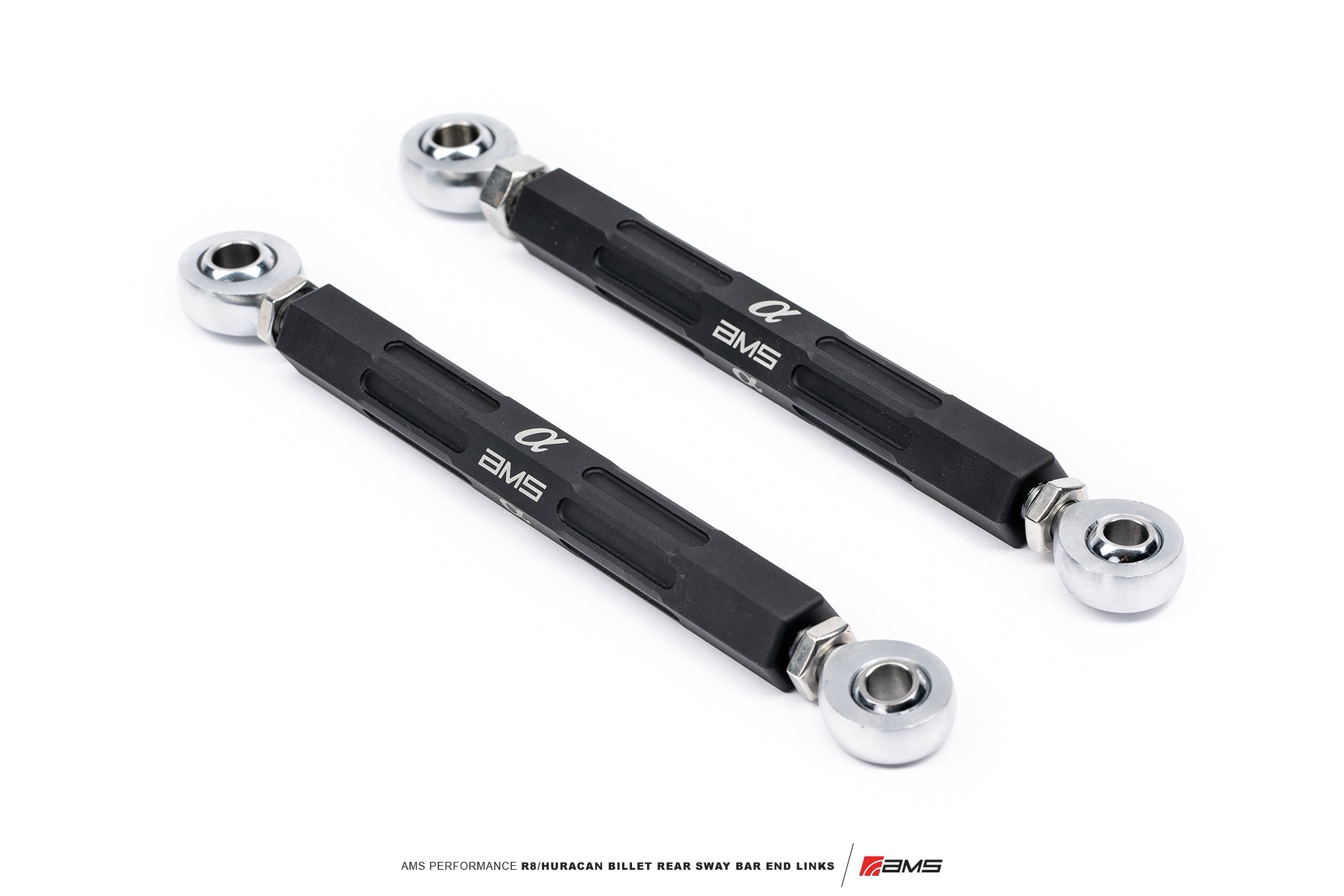 AMS PERFORMANCE R8/HURACAN BILLET REAR SWAY BAR END LINKS