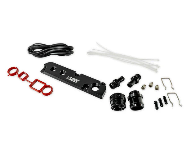 Velt Sport PCV Valve Cover Breather Adapter Kit w/ Boost Cap - VW/Audi / 2.0 TFSI / EA113 | VELT-ENG-0012