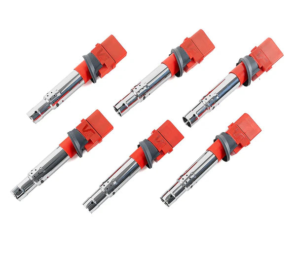 Velt Sport 3.2L / 3.6L VR6 Coilpack - Red (Set Of 6) | VELT-KIT-0002