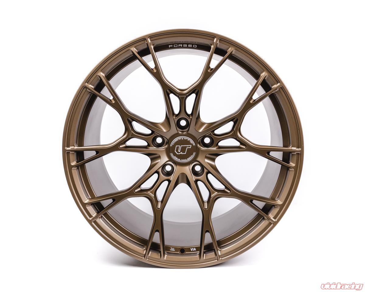 VR Forged D01 Wheel Package Corvette C8 20x9.5 21x12.5 Satin Bronze - 0