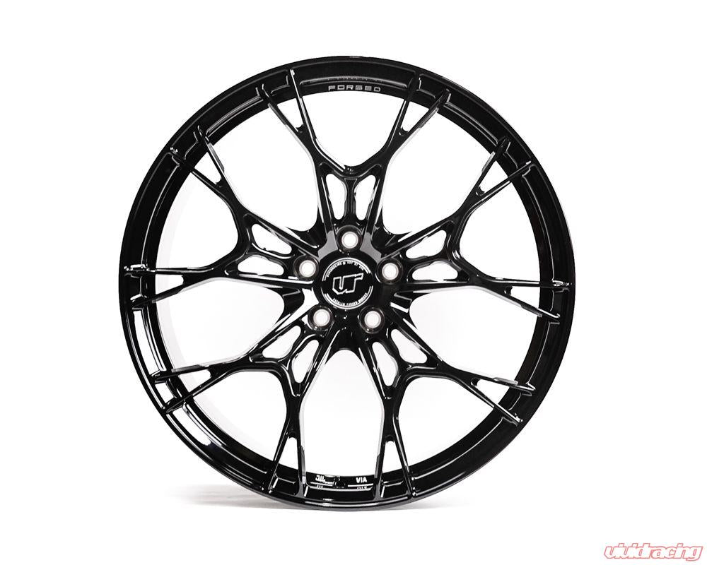 VR Forged D01 Wheel Package Ferrari 488 20x9.0 21x12 Gloss Black - 0