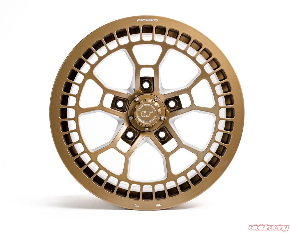 VR Forged D02 Wheel Package Toyota Tundra | Land Cruiser 18x9 Satin Bronze - 0