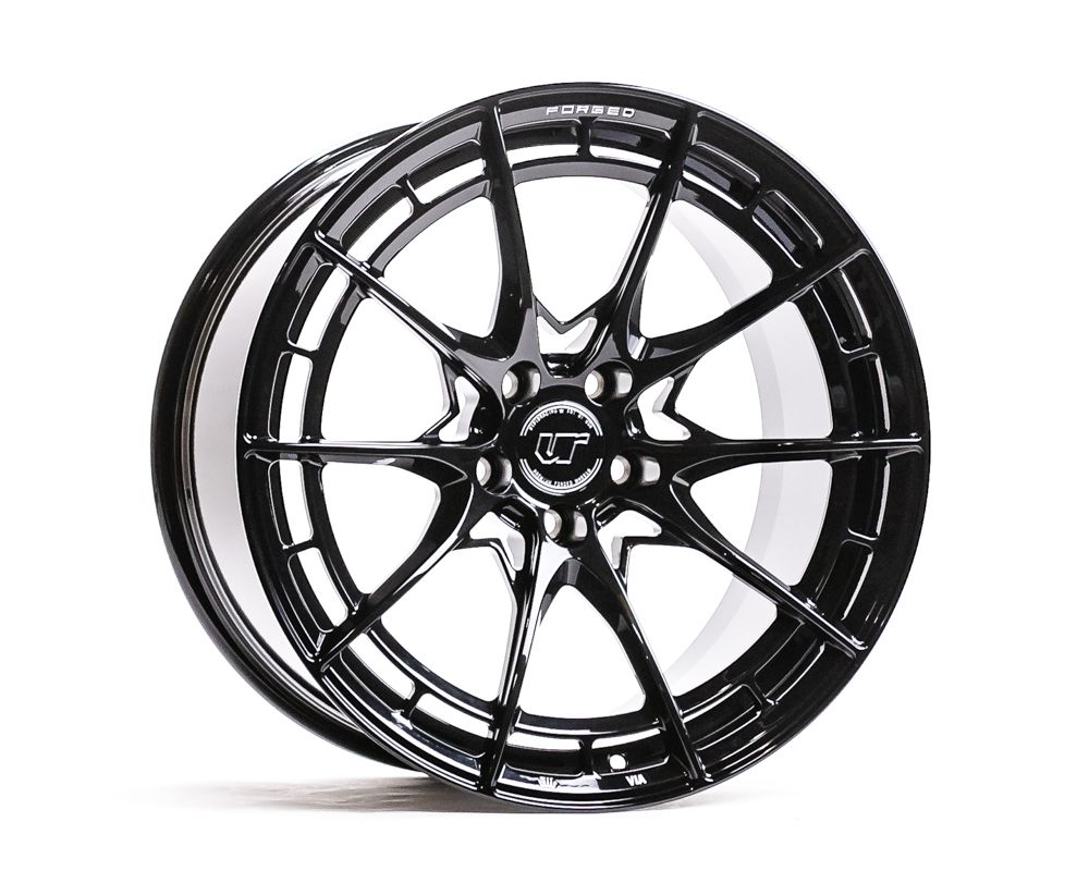 VR Forged D03-R Wheel Package BMW 5-Series G30 20x9.0 20x10.5 Gloss Black