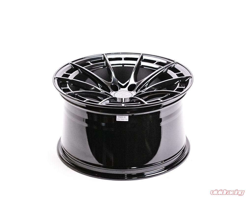 VR Forged D03-R Wheel Package Tesla Model 3 19x9.5 Squared Gloss Black