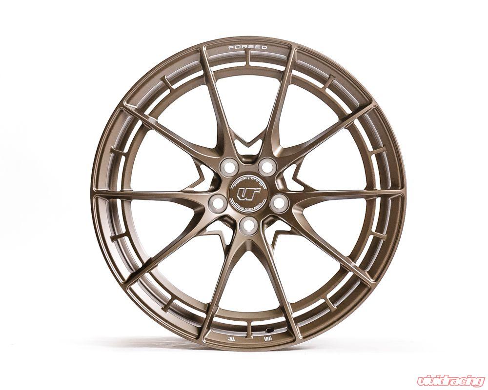 VR Forged D03-R Wheel Package Nissan 370Z 350Z 19x9.5 19x10.5 Satin Bronze - 0