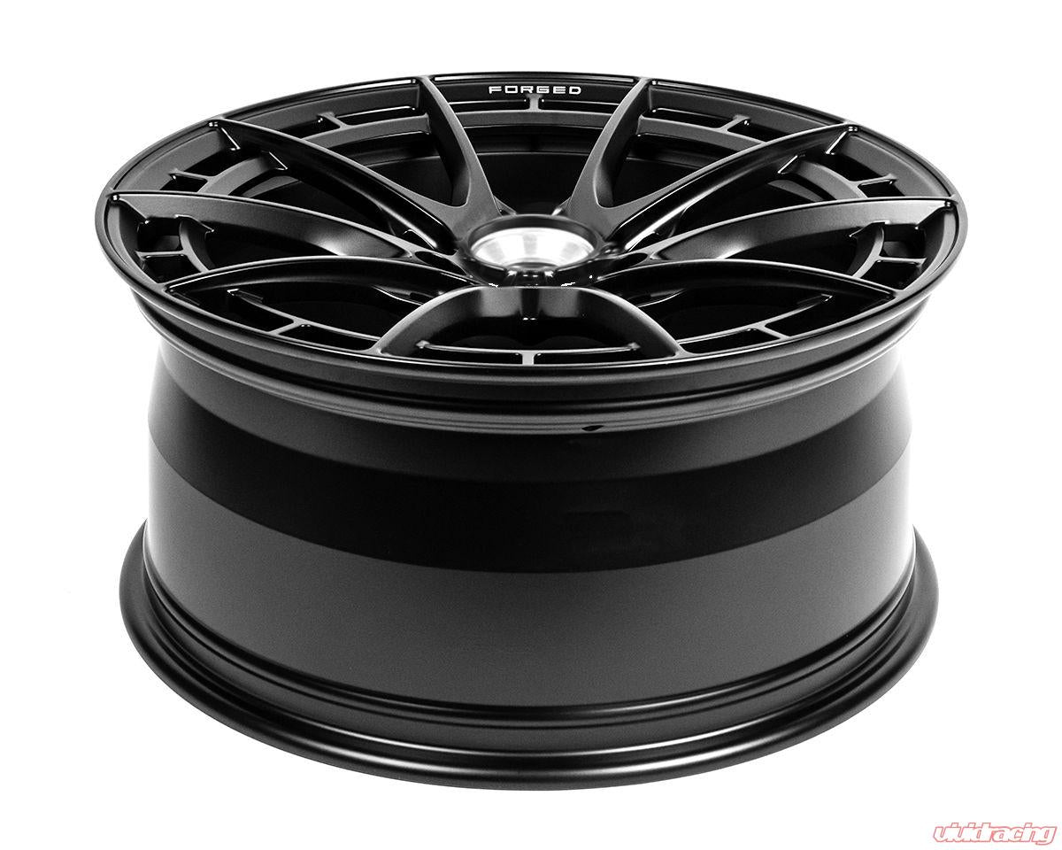 VR Forged D03-R Wheel Package Porsche 991 GT3 | 991 Turbo 20x9 20x12 Centerlock Matte Black