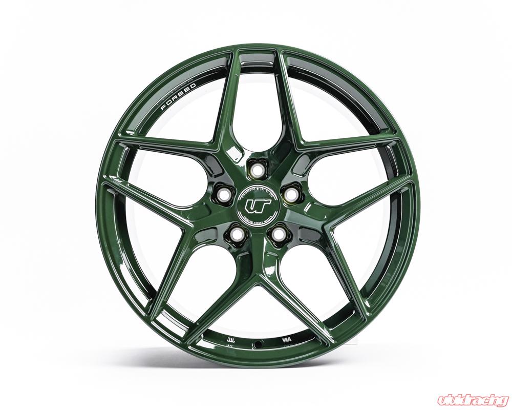 VR Forged D04 Wheel Package Subaru WRX STI 18x9.5 Army Green - 0