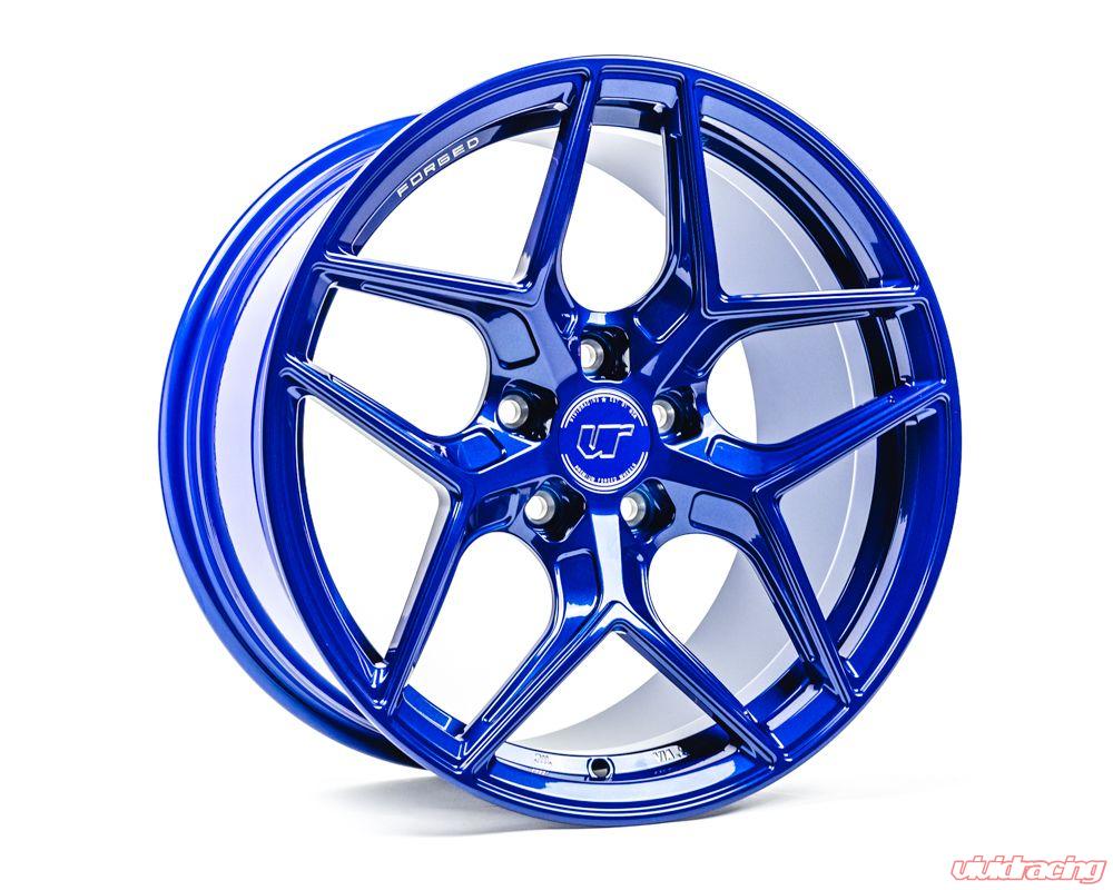 VR Forged D04 Wheel Package Subaru WRX STI 18x9.5 Dark Blue