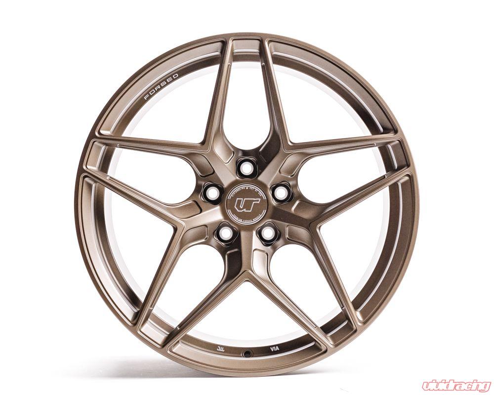 VR Forged D04 Wheel Package Audi R8 | Lamborghini Huracan | McLaren 720S 765 GT 20x9.0 21x12 Satin Bronze - 0