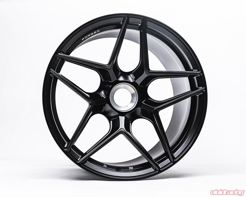 VR Forged D04 Wheel Package Porsche 991 GT3 | Turbo | GTS 20x9.0 20x12 Centerlock Matte Black - 0