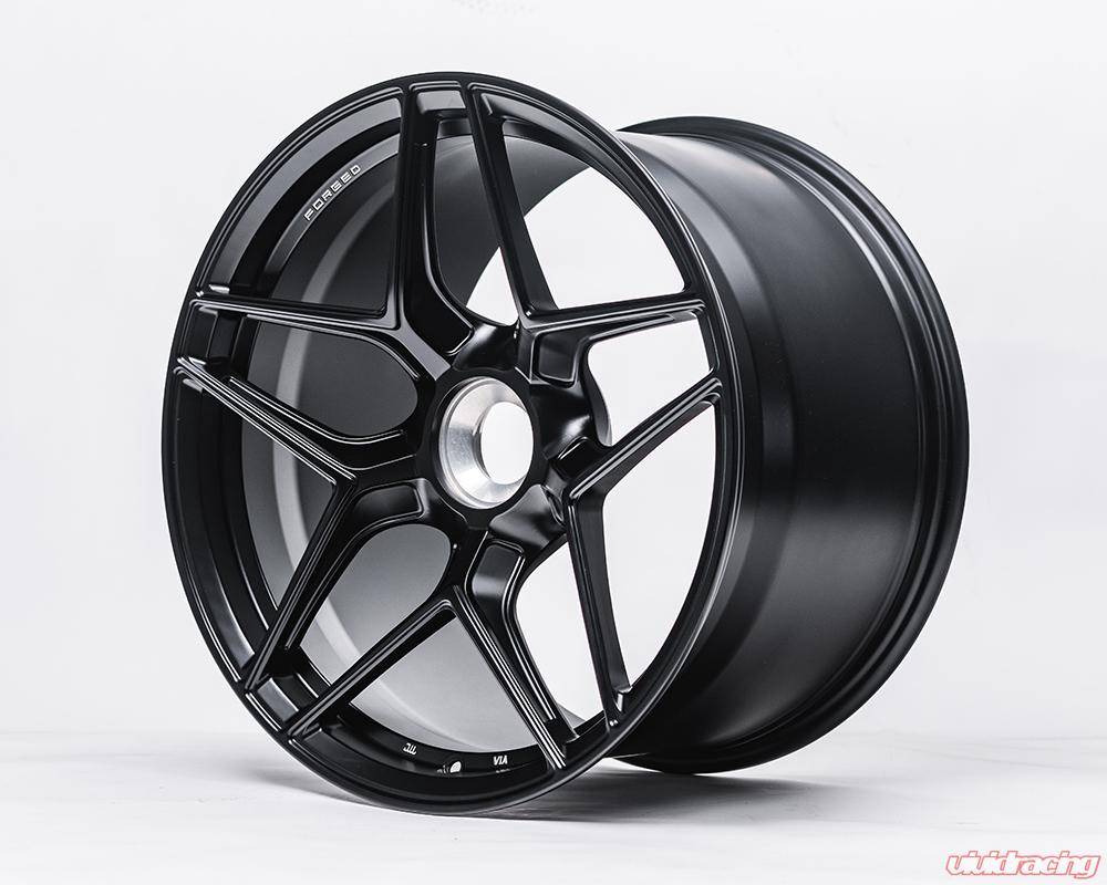 VR Forged D04 Wheel Package Porsche 991 GT3 | Turbo | GTS 20x9.0 20x12 Centerlock Matte Black