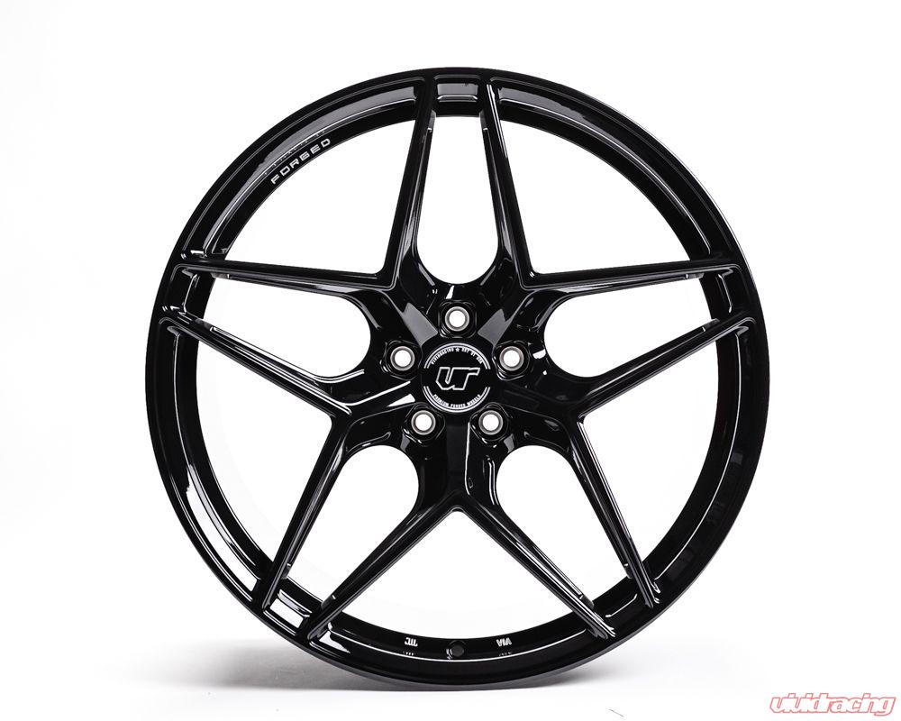 VR Forged D04 Wheel Package McLaren 720S | 765 LT | GT 20x9.0 21x12 Gloss Black - 0