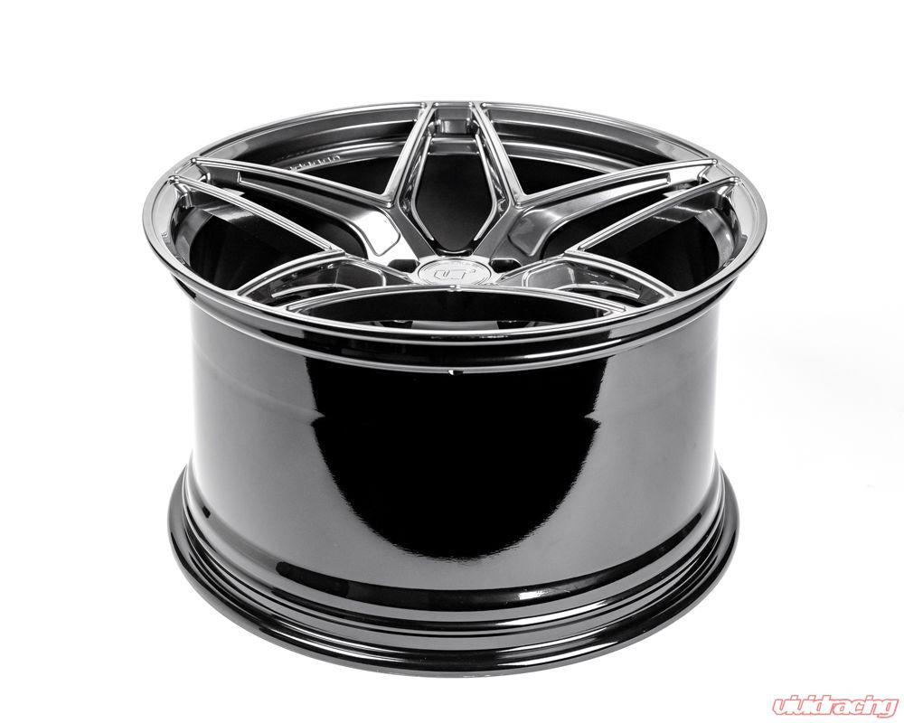 VR Forged D04 Wheel Package Audi R8 | Lamborghini Huracan 20x9.0 21x12 Hyper Black