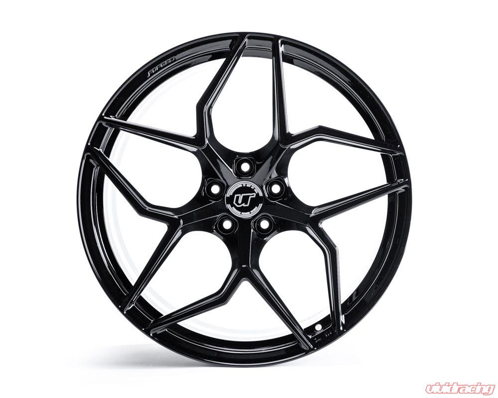 VR Forged D04T Wheel Package Tesla Model X 22x9.5 22x10.5 Gloss Black - 0