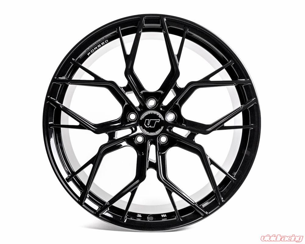 VR Forged D05 Wheel Package Audi A4 Allroad 21x9.5 Squared Gloss Black - 0