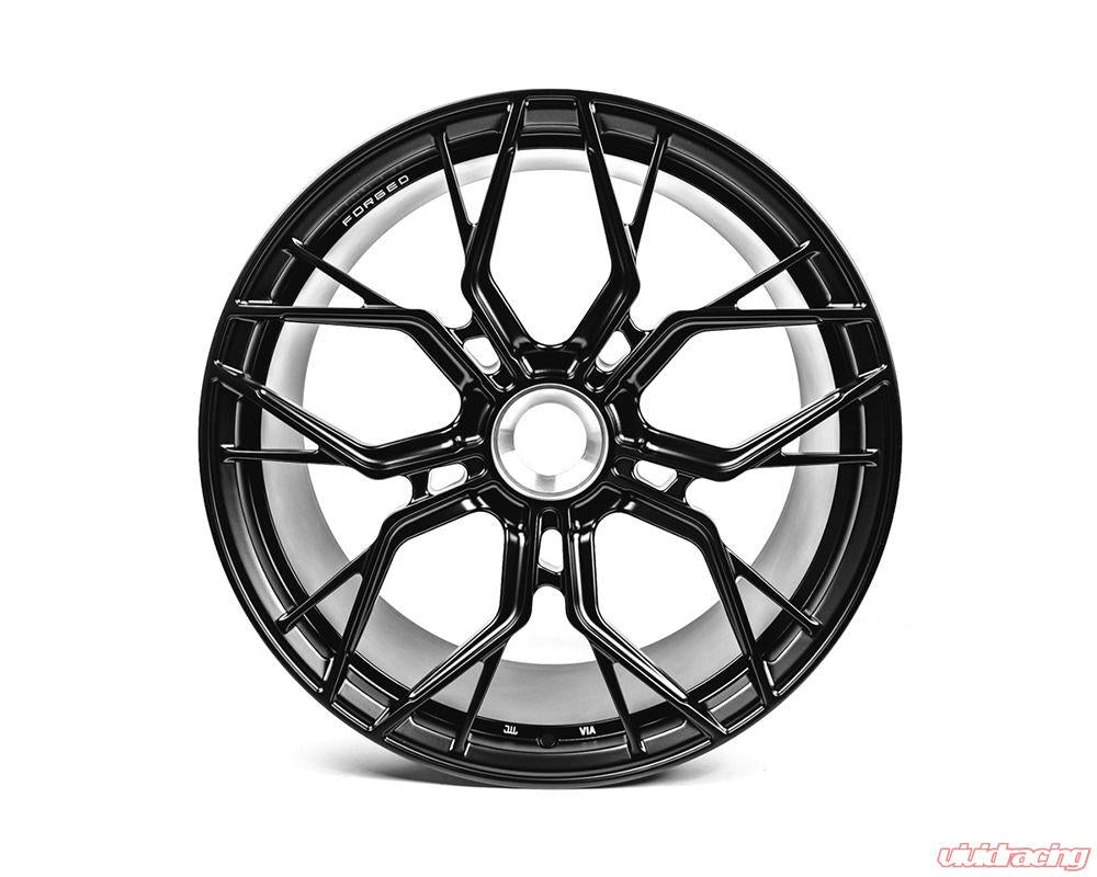 VR Forged D05 Wheel Package Porsche 992 Turbo | 992 Carrera 20x9.0 21x11.5 Centerlock Matte Black - 0