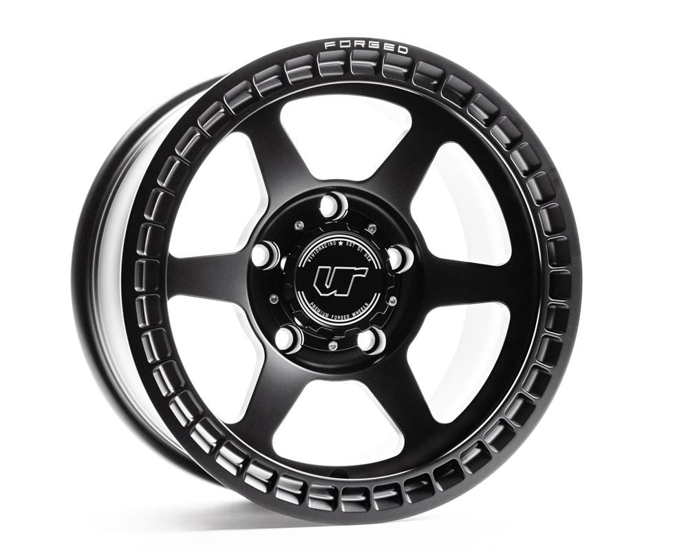 VR Forged D07 Wheel Package Toyota Tundra | Land Cruiser 17x9 Matte Black