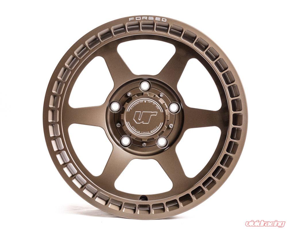 VR Forged D07 Wheel Package Toyota Tundra | Land Cruiser 17x9 Satin Bronze - 0