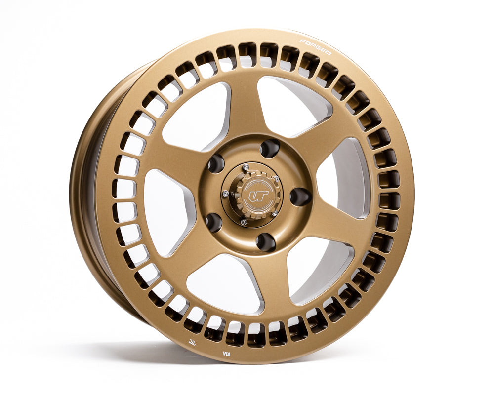 VR Forged D07 Wheel Package Toyota Tundra | Land Cruiser 18x9 Satin Bronze