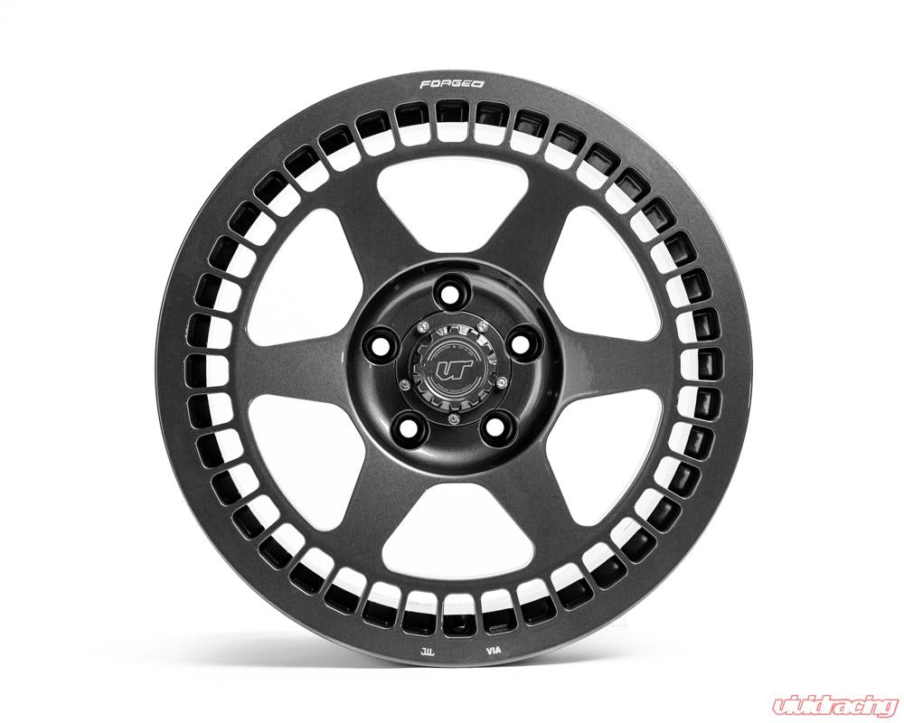 VR Forged D07 Wheel Package Porsche Cayenne 955 957 958 Overland 18x9 Gunmetal - 0