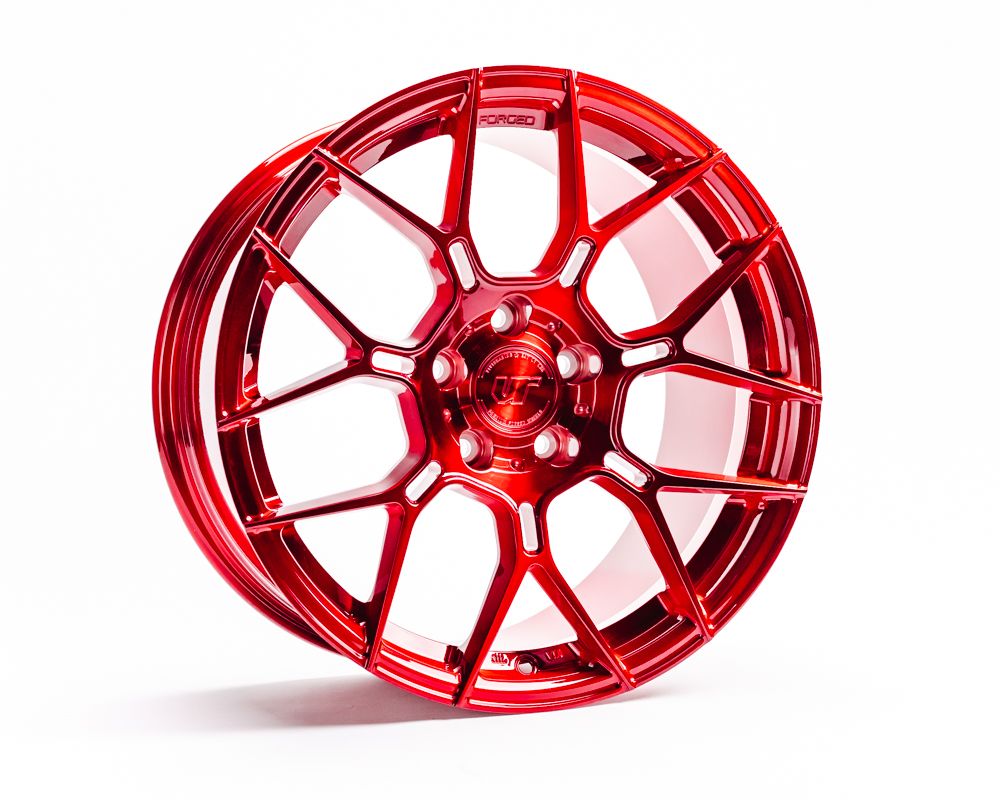 VR Forged D09 Wheel Package Subaru WRX STI 18x9.5 Brushed Red