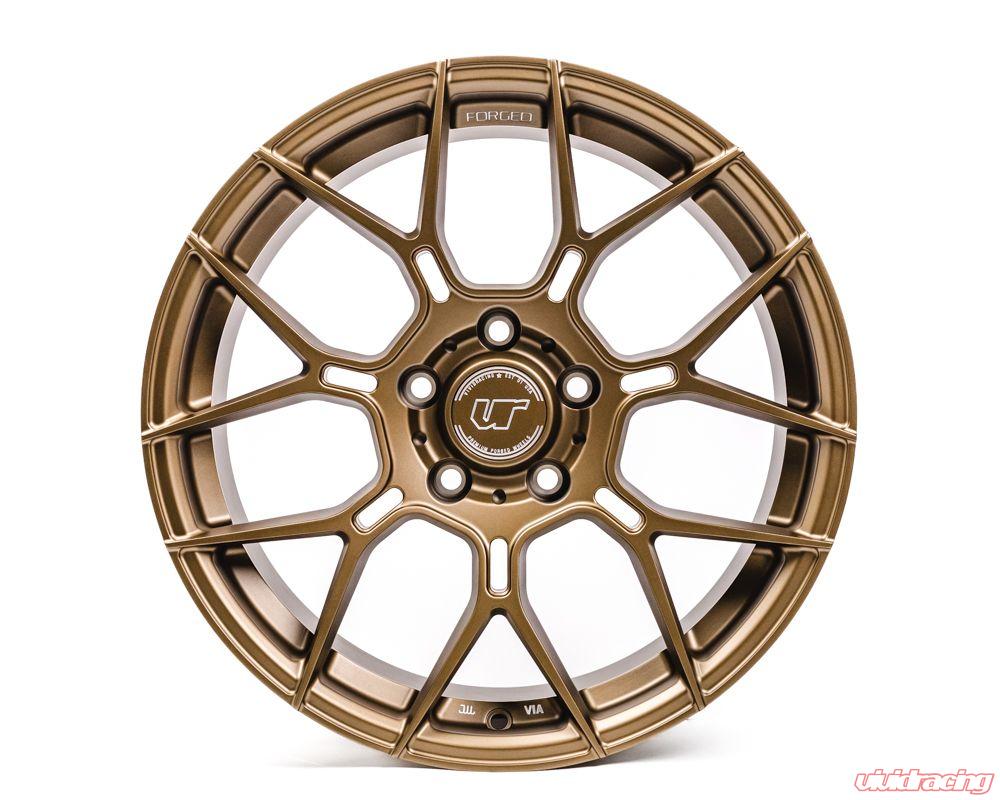 VR Forged D09 Wheel Package Subaru WRX STI 18x9.5 Satin Bronze - 0