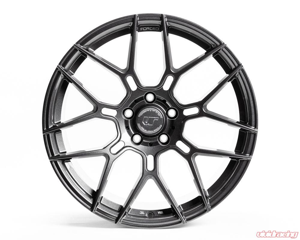 VR Forged D09 Wheel Package Corvette C6 C7 Z06 19x10 20x12.5 Gunmetal - 0