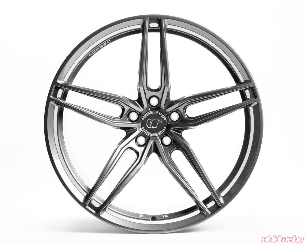 VR Forged D10 Wheel Package Corvette C6 C7 Z06 19x10 20x12.5 Gunmetal - 0