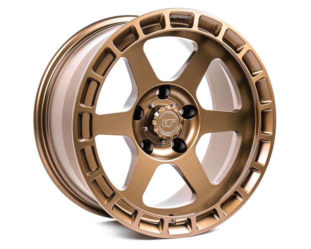 VR Forged D14 Wheel Package Jeep Wrangler JK JL | Gladiator 17x8.5 Satin Bronze