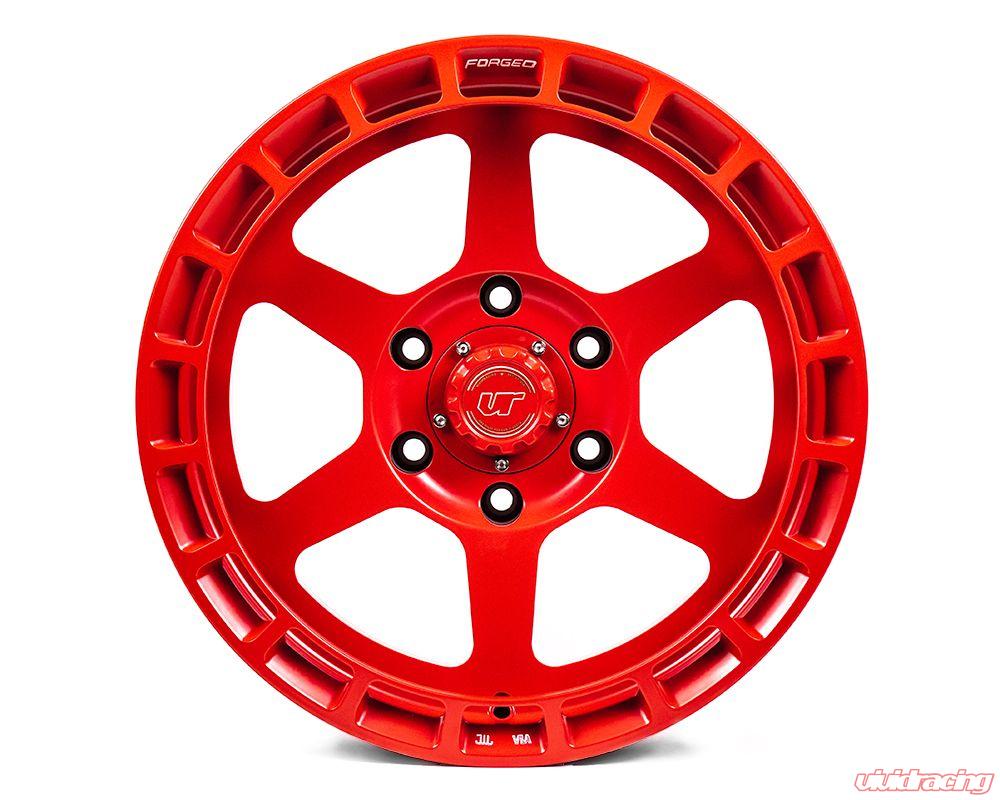 VR Forged D14 Wheel Package Toyota Tacoma | 4Runner 17x8.5 Satin Red - 0