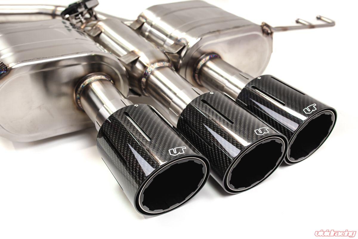 VR Performance Honda Civic Type R Stainless Valvetronic Exhaust System with Carbon Tips