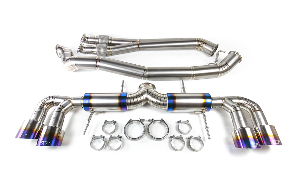 VR Performance Nissan R35 GTR Titanium 102mm Exhaust System