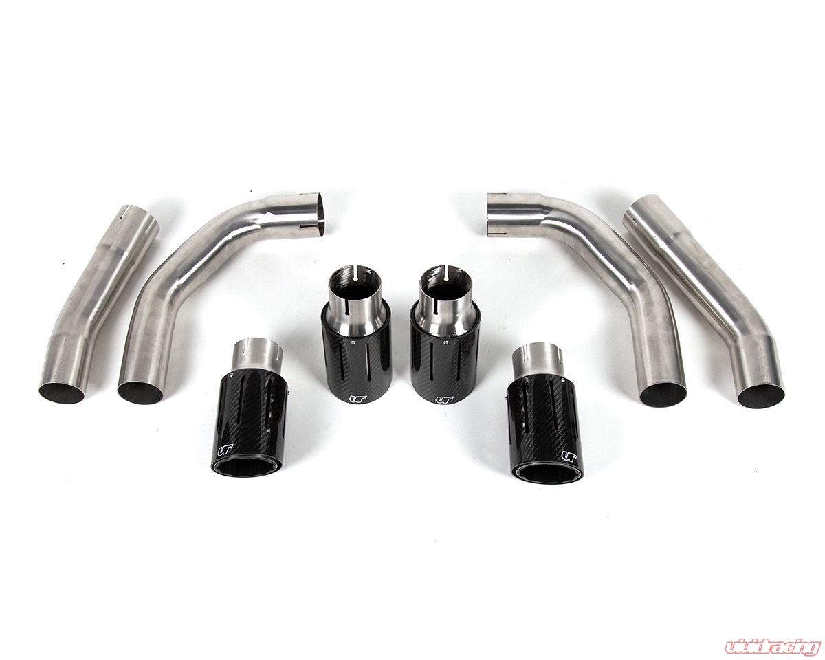 VR Performance BMW X3M X4M Stainless Valvetronic Exhaust System with Carbon Tips - 0